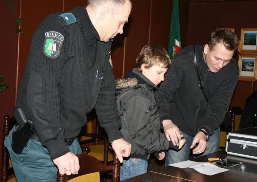 Šilutės moksleiviai domėjosi policininkų darbu