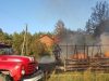 Sekmadienį Petrelių kaime sudegė ūkinis pastatas