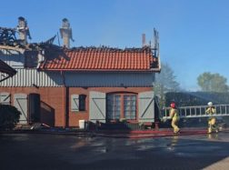 Degė kaimo turizmo sodybos „Mingės Egzotika“ pastatas