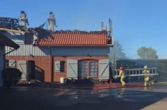 Degė kaimo turizmo sodybos „Mingės Egzotika“ pastatas