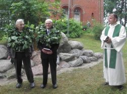 Joninės Saugose ir paminklas 9 išnykusių seniūnijos kaimų atminimui